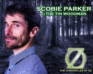 Scobie Parker as the Tin Woodman